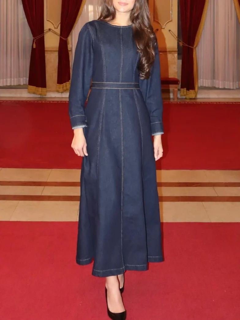 Manisa Maxi Denim Dress