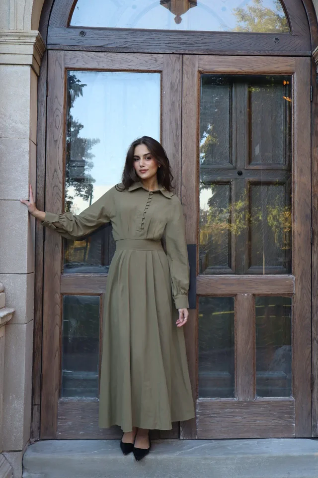 Siena Linen Maxi Dress